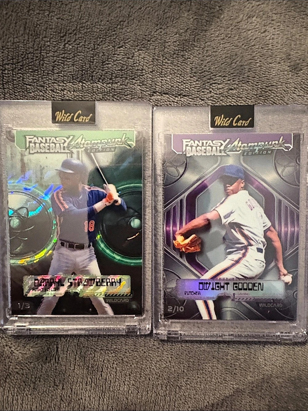 Wild Card Fantasy Atompunk Edition Daryl Strawberry and Dwight Gooden